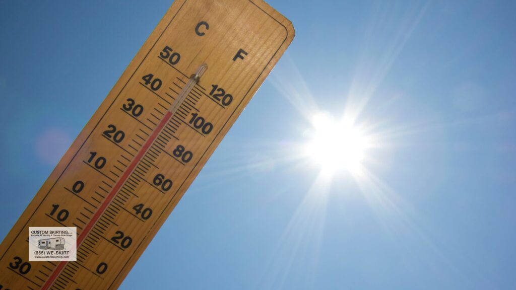keeping rv cool in extreme heat