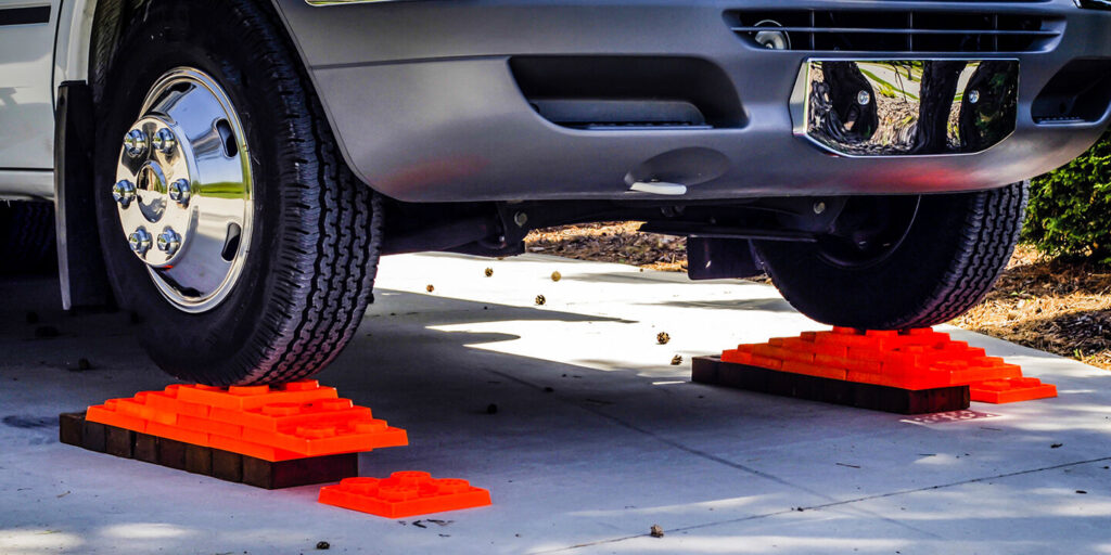 How to level an RV or travel trailer?