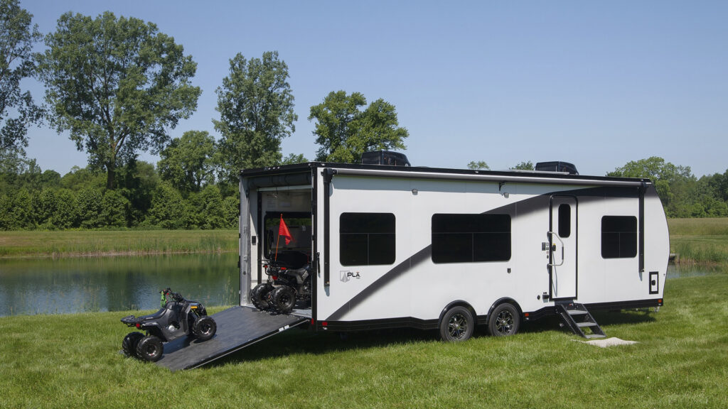 toy hauler garage modifications