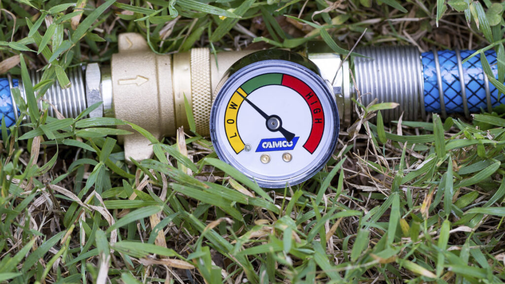 rv water pressure