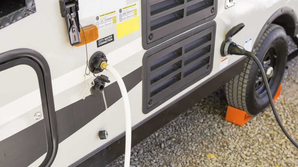 what is the best water pressure for rv