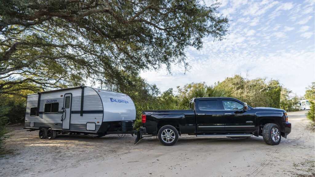 tips for backing up a travel trailer