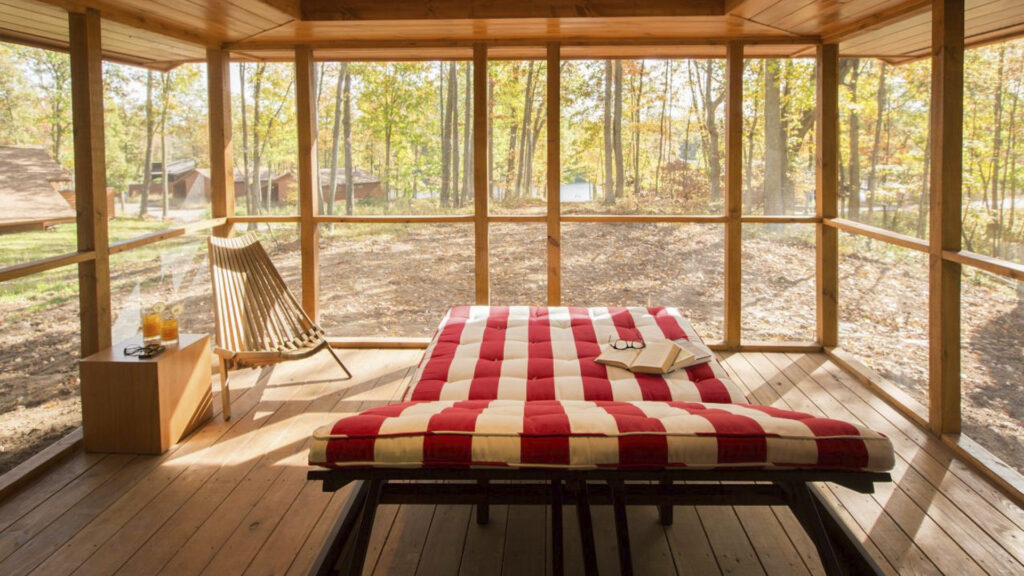 camping deck ideas