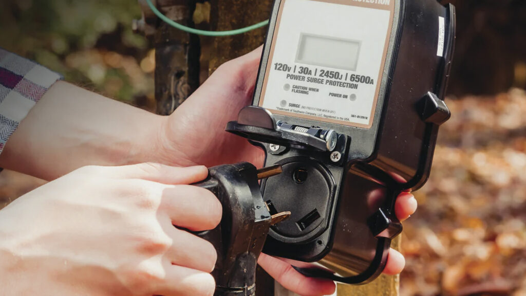 how to wire a 50 amp rv outlet