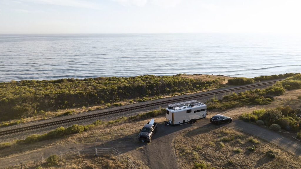 what is a destination camper