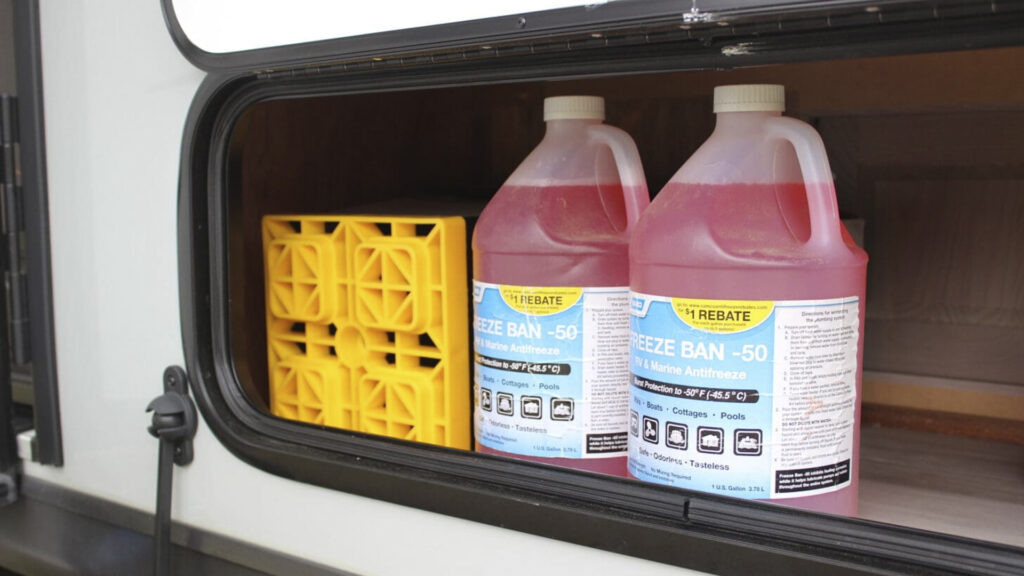 rv winterizing fluid
