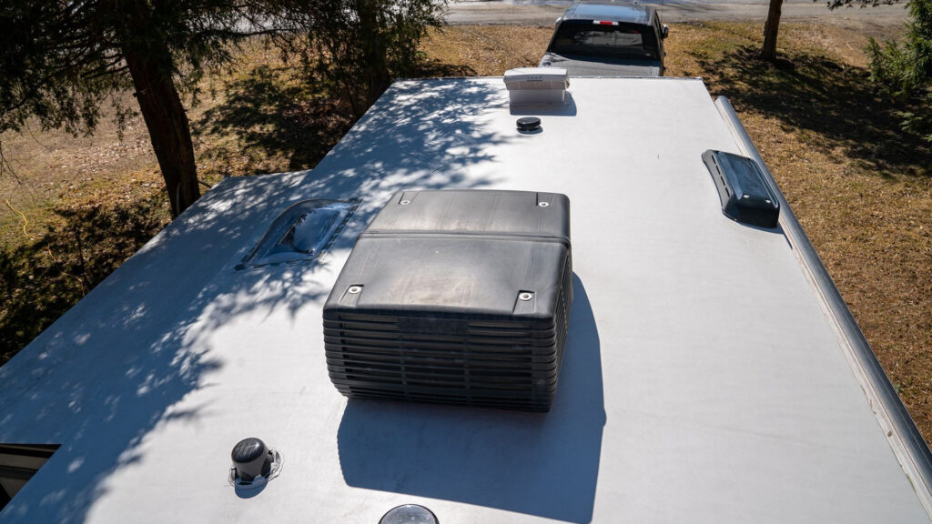 how to repair rv roof leak