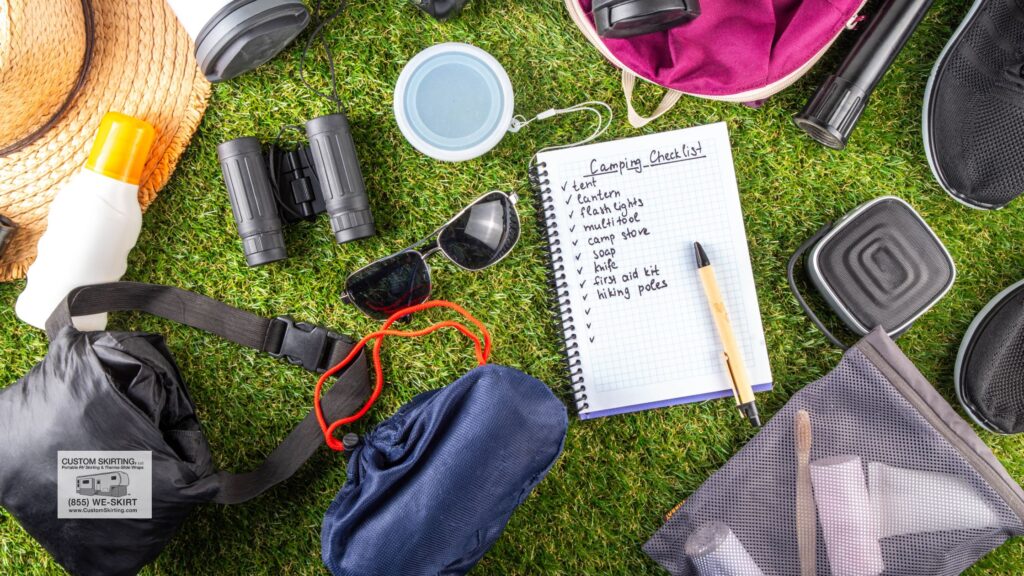 RV camping packing list