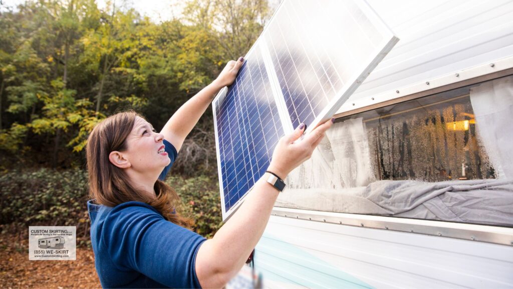 how many solar panels to power a camper